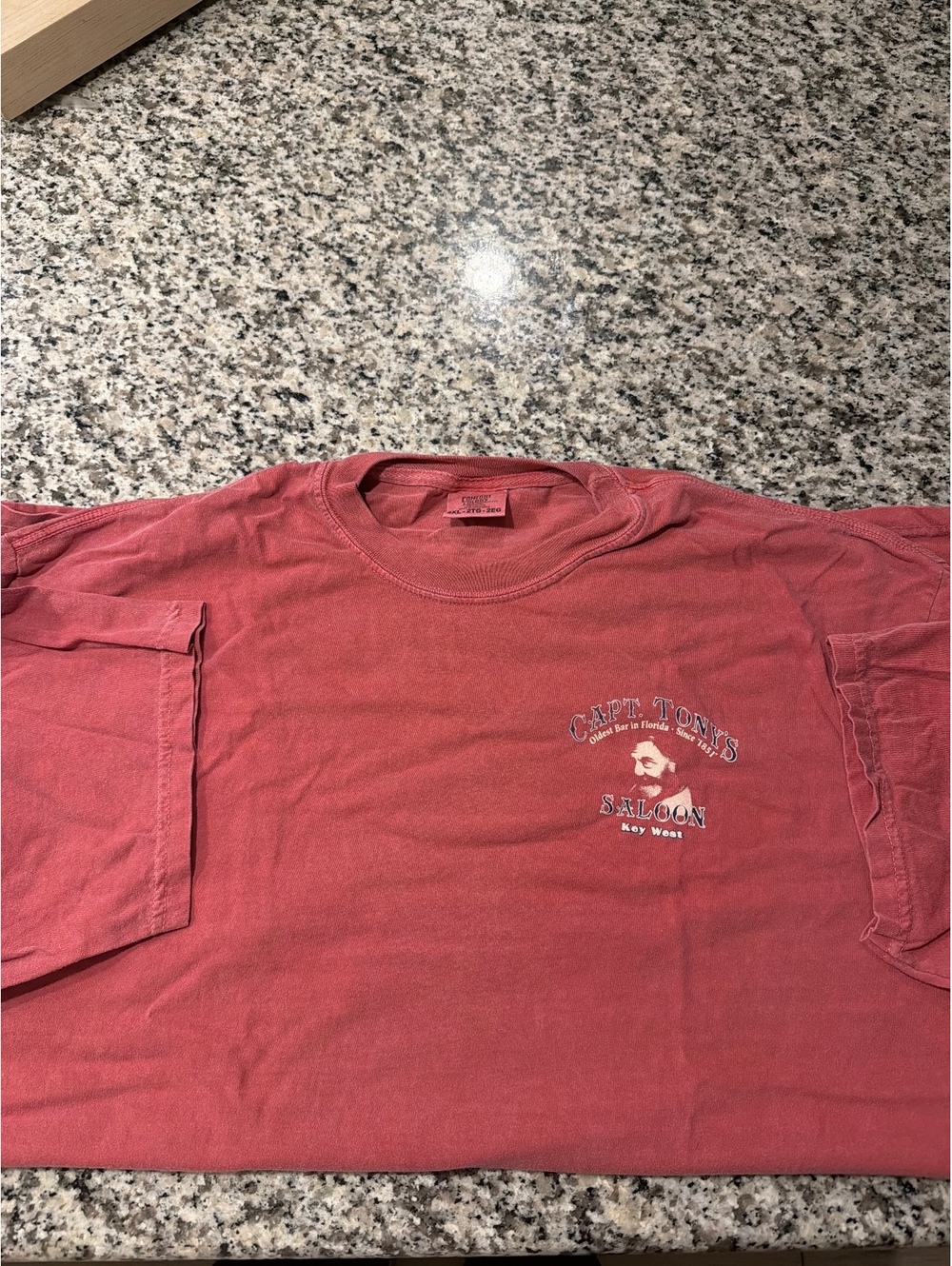 Comfort Colors Capt. Tony's Saloon Key West Heavyweight Cotton T-Shirt 2XL